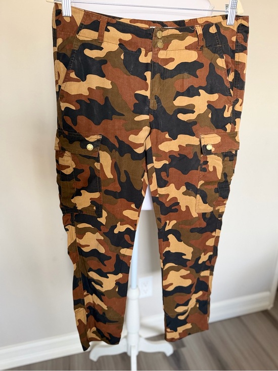 Pants - Michael Kors Camo Cargo Pants Size 4 Y2K Utility Military Style